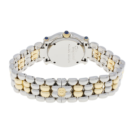 Chopard Stainless Steel 18K Yellow Gold 5 Diamond Happy Sport 27/8256-23 Watches Chopard