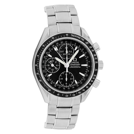 Omega Stainless Steel Speedmaster Day Date 3220.50.00 Watches Omega