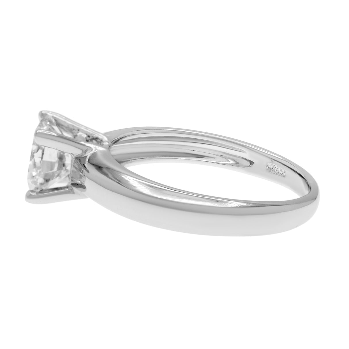 Platinum solitaire 1.01 Carat Diamond Ring