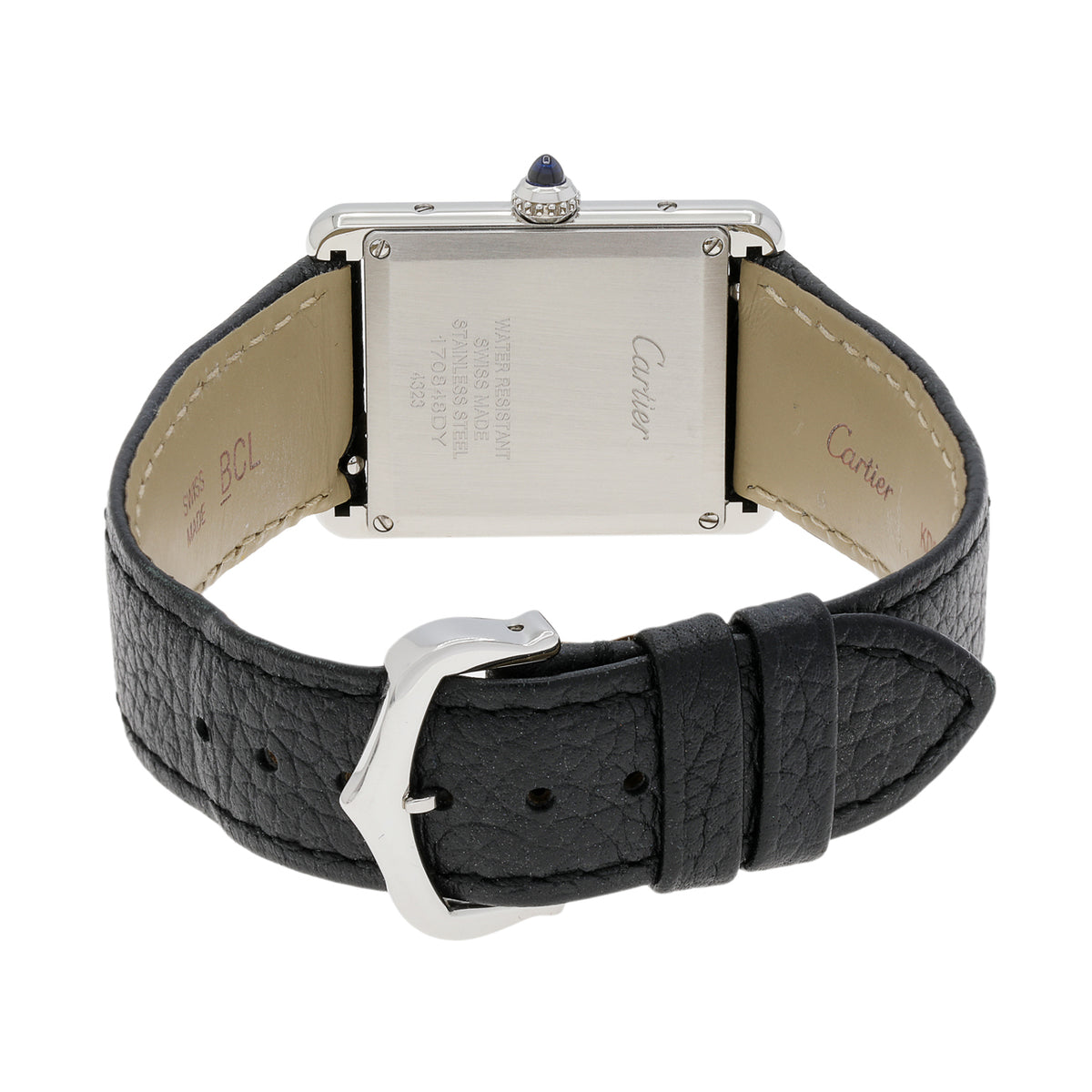 Cartier Stainless Steel Large Tank Must WSTA0041 Watches Cartier