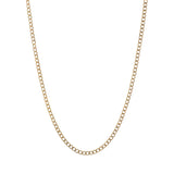 18K Yellow Gold Cuban Link Chain Fine Jewellery Modaselle