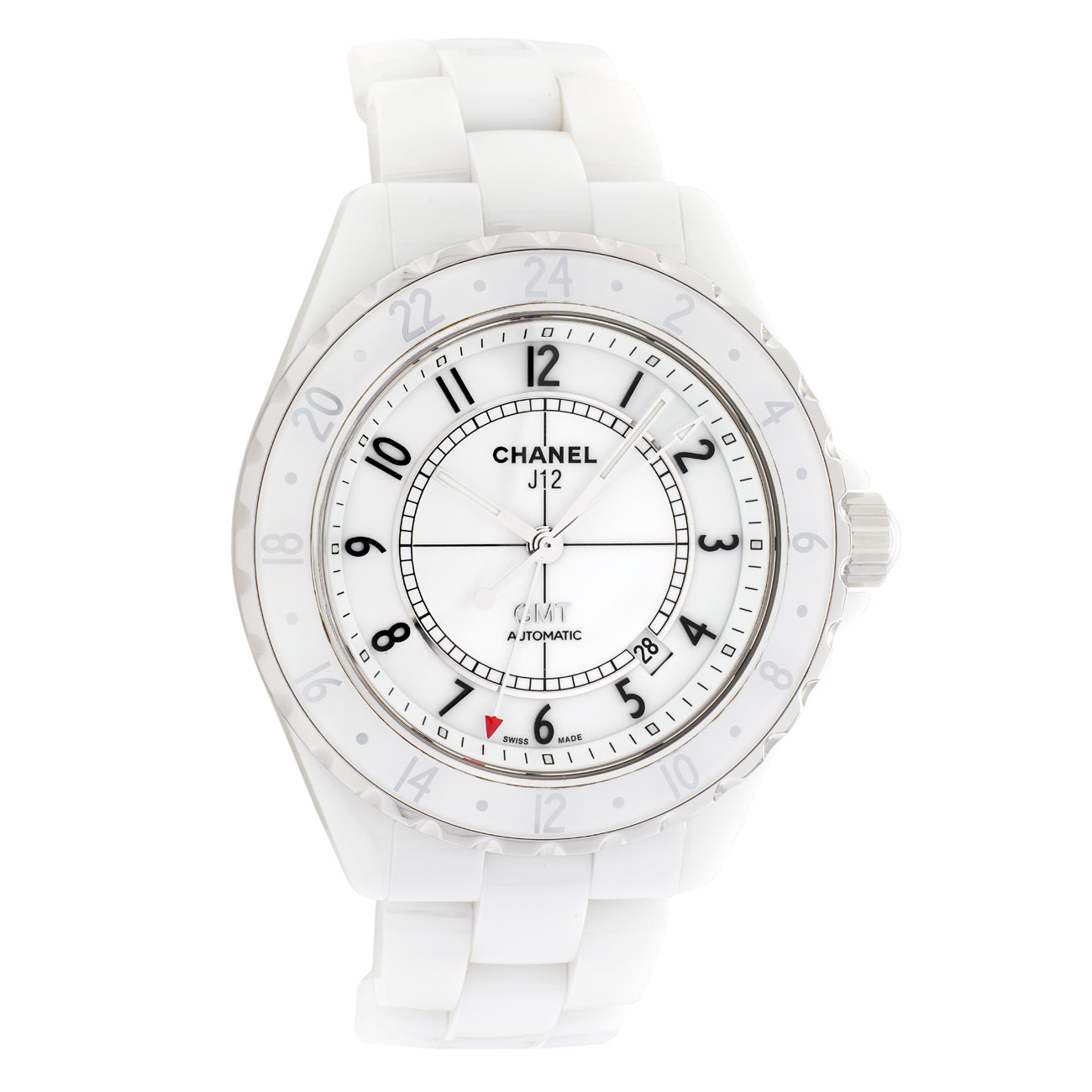 Chanel White Ceramic J12 GMT H2126 – Modaselle