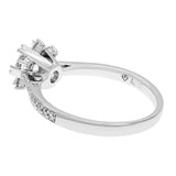 18K White Gold 0.70 Carat Diamond Ring