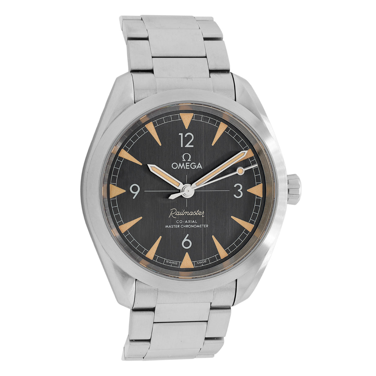 Omega Stainless Steel Seamaster Railmaster 220.10.40.20.01.001 Watches Omega