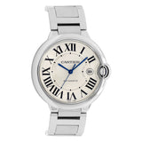 Cartier Stainless Steel Ballon Bleu 42mm Automatic W69012Z4