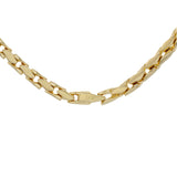 David Yurman 18K Yellow Gold 5mm Fluted Chain Necklace Designer Jewellery David Yurman
