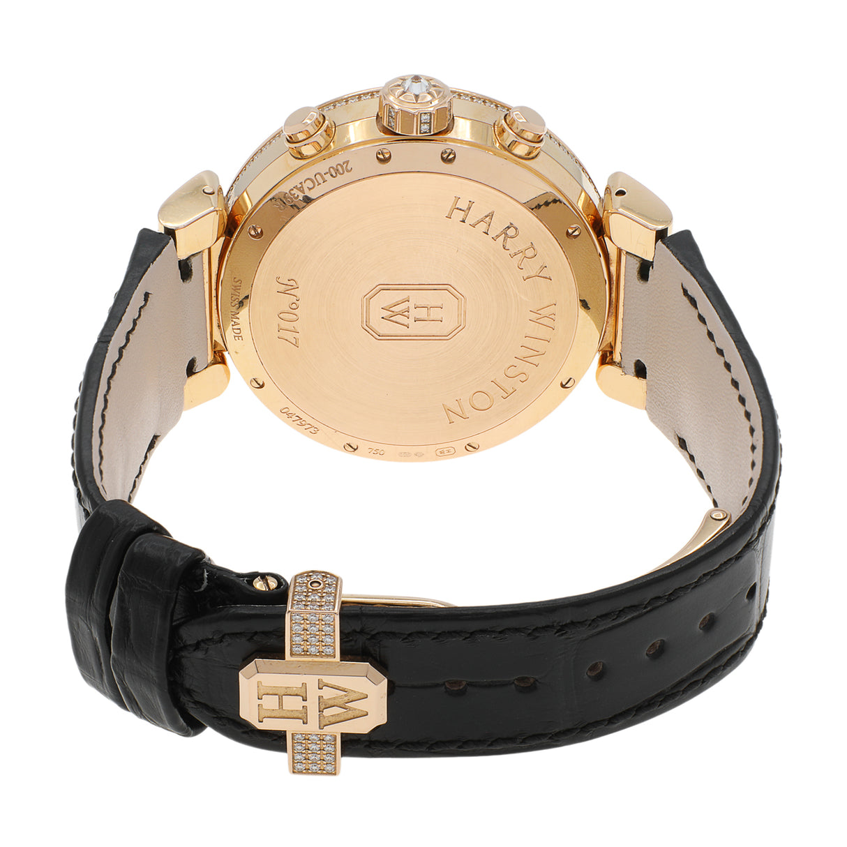 Harry Winston 18K Rose Gold Diamond Premier 200-UCA39R