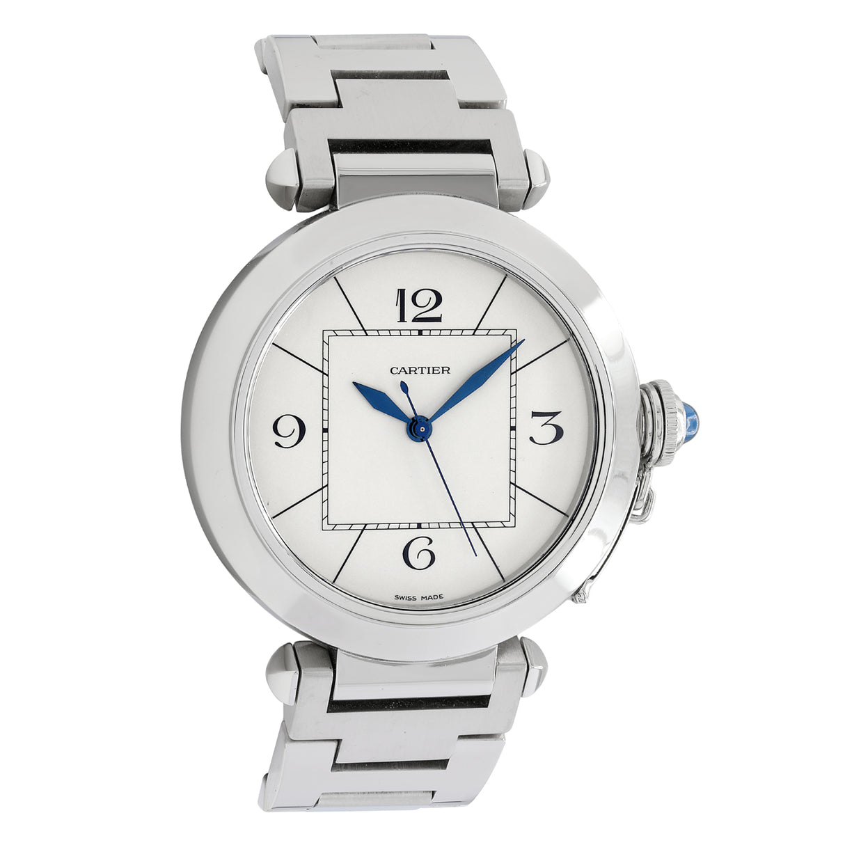 Cartier Stainless Steel 42mm Pasha W31072M7 Watches Cartier