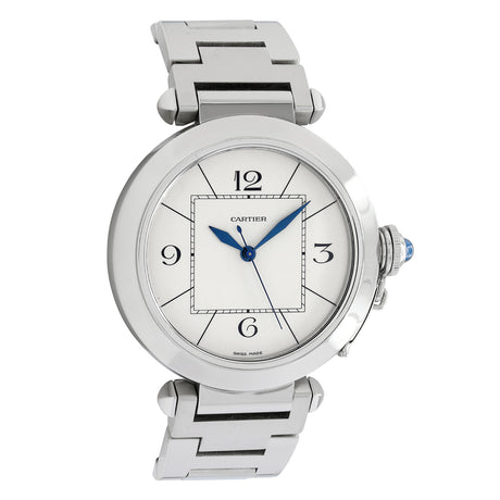 Cartier Stainless Steel 42mm Pasha W31072M7 Watches Cartier