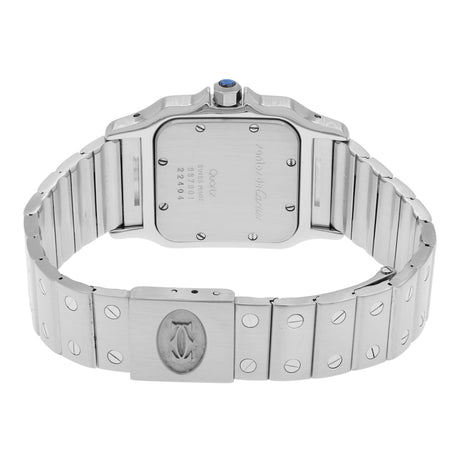 Cartier Stainless Steel Santos Galbee Quartz 987901