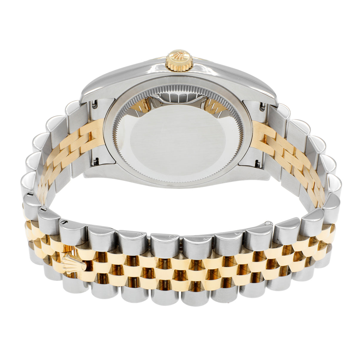 Rolex 18K Yellow Gold Stainless Steel Diamond Datejust 36 116233 Watches Rolex