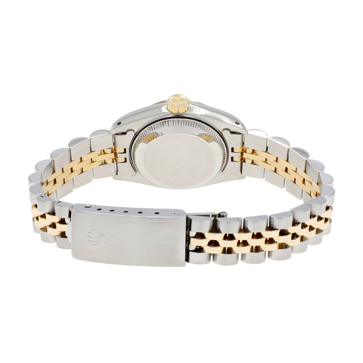 Rolex 18K Yellow Gold Stainless Steel Ladies Datejust 69173 Watches Rolex