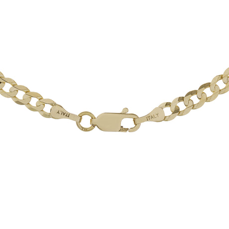 14K Yellow Gold Curb Chain Fine Jewellery Modaselle