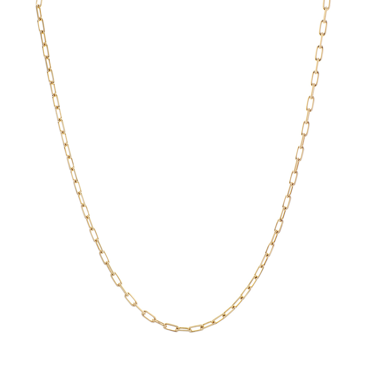 Cartier 18K Yellow Gold Santos de Cartier Chain Necklace SM Designer Jewellery Cartier