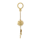 Louis Vuitton Gold Mirror Ball Disco Key Chain Accessories Louis Vuitton