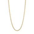 18K Yellow Gold Curb Chain Necklace Fine Jewellery Modaselle