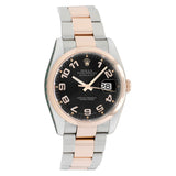 Rolex Stainless Steel 18K Rose Gold Datejust 36 116201 Watches Rolex