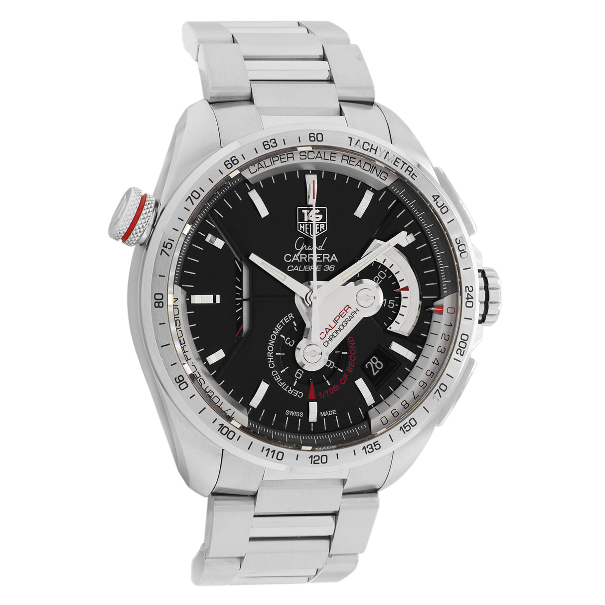 Tag Heuer Stainless Steel Grand Carrera CAV5115.BA0902