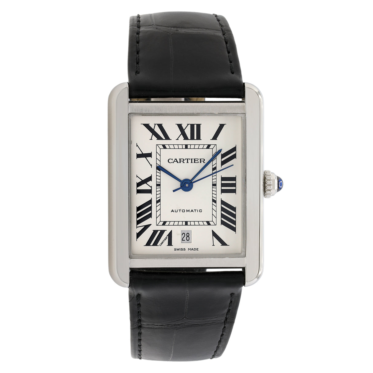 Cartier Stainless Steel Tank Solo XL WSTA0029 Watches Cartier