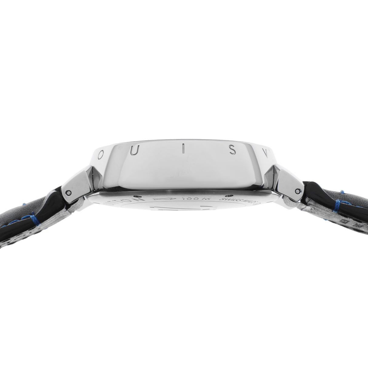 Louis Vuitton Stainless Steel Tambour GMT Q1157 Watches Louis Vuitton