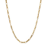 18K Yellow Gold Twist Link Chain Fine Jewellery Modaselle