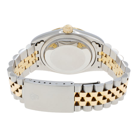 Rolex 18K Yellow Gold Stainless Steel Datejust 36 16233 Watches Rolex