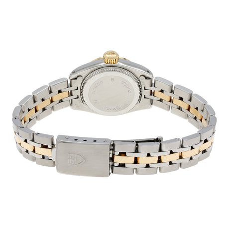 Tudor Stainless Steel 18K Yellow Gold Princess Oysterdate 92413 Watches Tudor