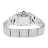 Cartier Stainless Steel Automatic Santos Galbee 2423 Watches Modaselle