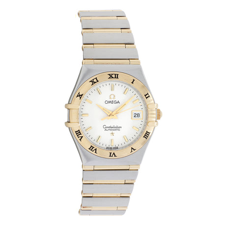 Omega Stainless Steel 18K Yellow Gold 27mm Constellation Automatic 1292 Watches Omega