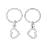 Tiffany & Co Sterling Silver Heart Link Key Ring Accessories Tiffany and Co