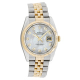 Rolex 18K Yellow Gold Stainless Steel Diamond Datejust 36 116233 Watches Rolex