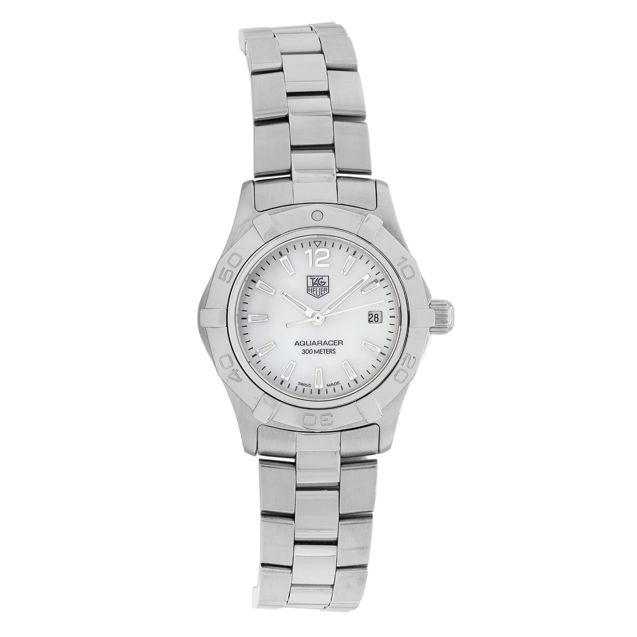 Tag Heuer Stainless Steel Aquaracer Lady WAF1414 – Modaselle