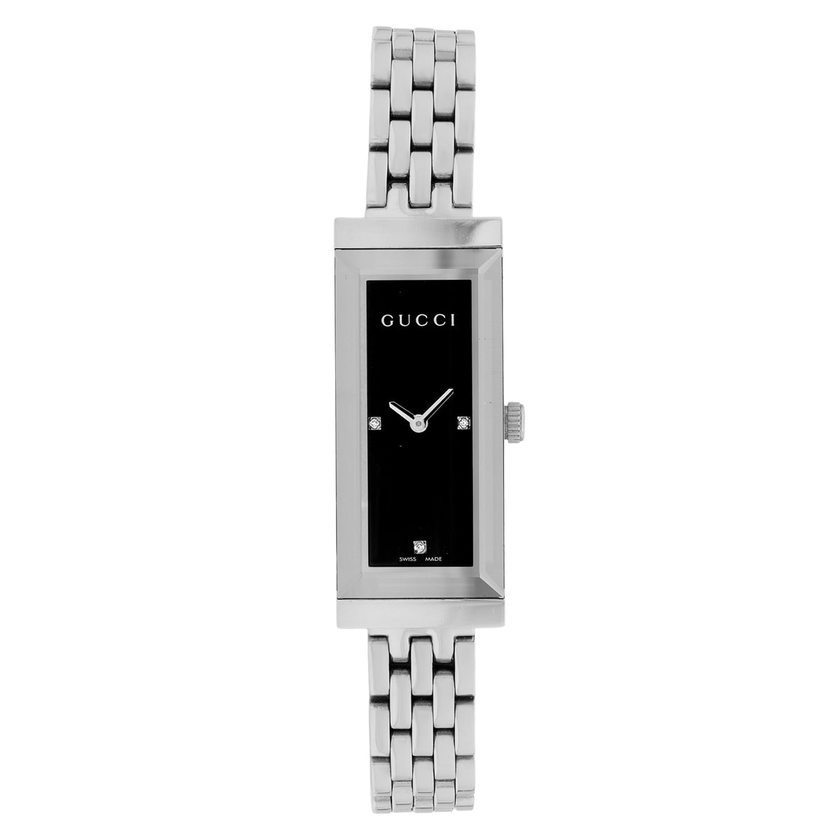 Gucci Stainless Steel G-Frame Quartz Watch Watches Gucci