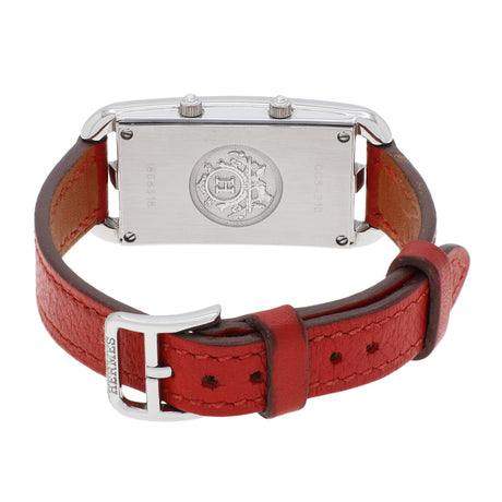 Hermes Stainless Steel Cape Cod Dual Time CC3-210 Quartz Watch Watches Hermes