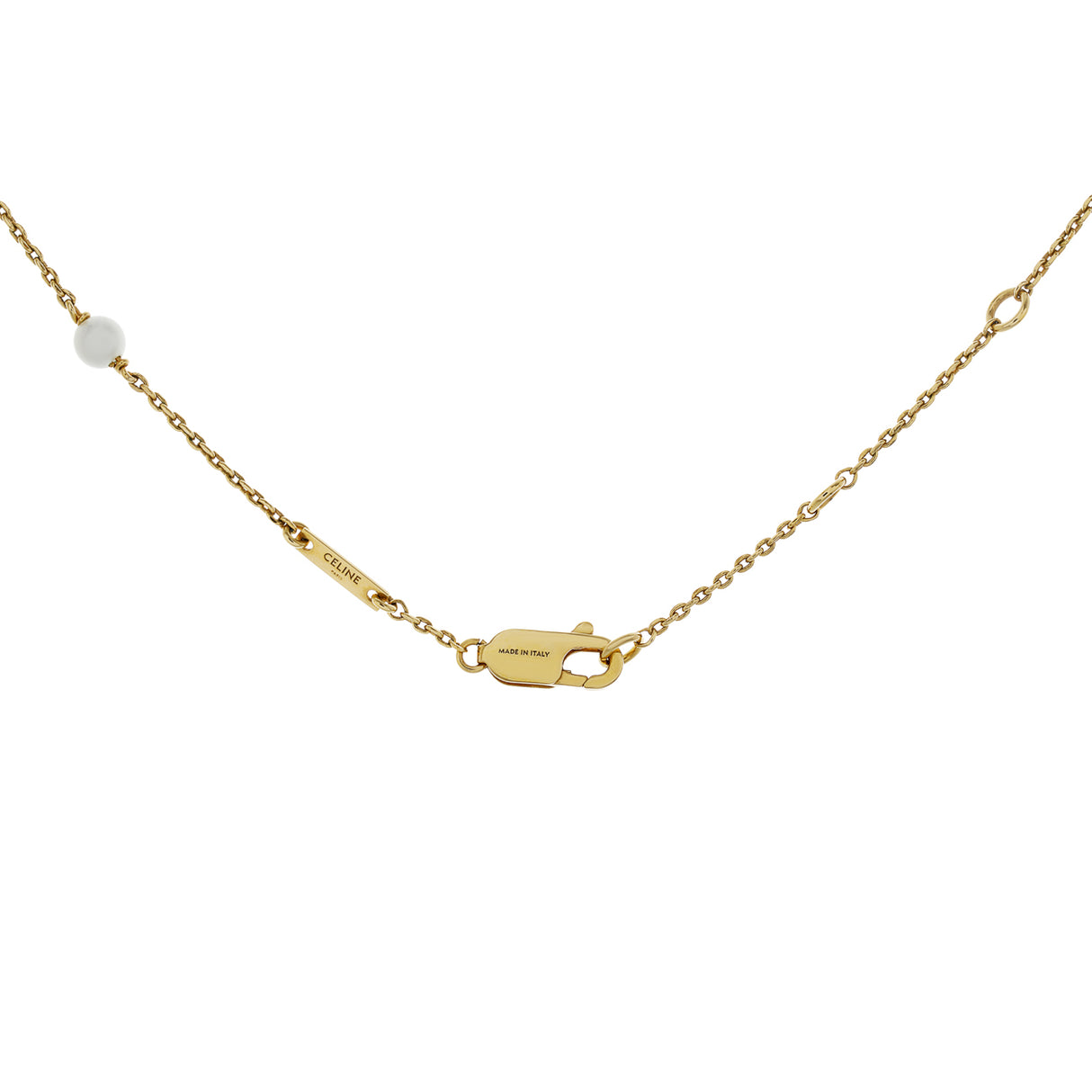 Celine Les Perles Crystal Necklace Designer Jewellery Celine