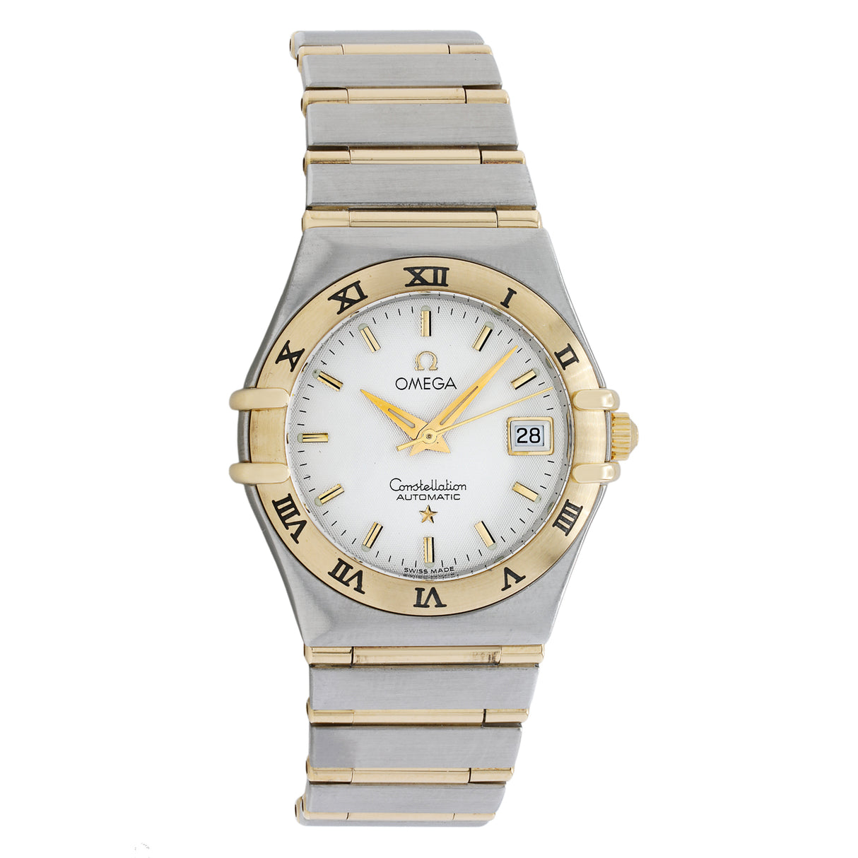 Omega Stainless Steel 18K Yellow Gold 27mm Constellation Automatic 1292.30.00 Watches Omega