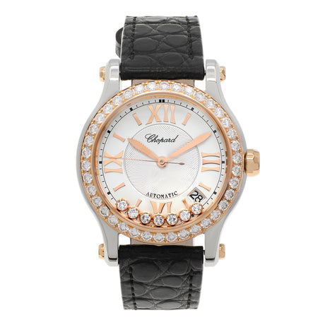 Chopard Stainless Steel 18K Rose Gold Happy Sport Automatic 278559-6003 Watches Chopard