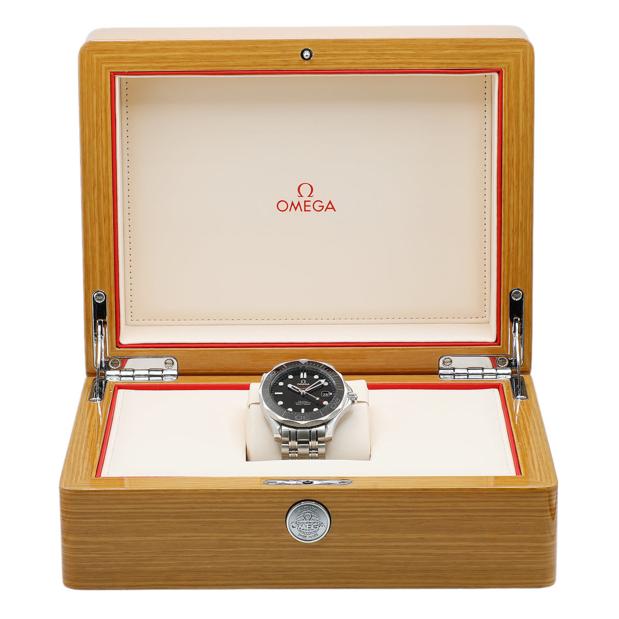 Omega Stainless Steel Seamaster 300M Diver 212.30.41.20.01.003 Watches Omega