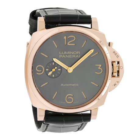Panerai 18K Rose Gold Luminor Due PAM00677 Watches Panerai