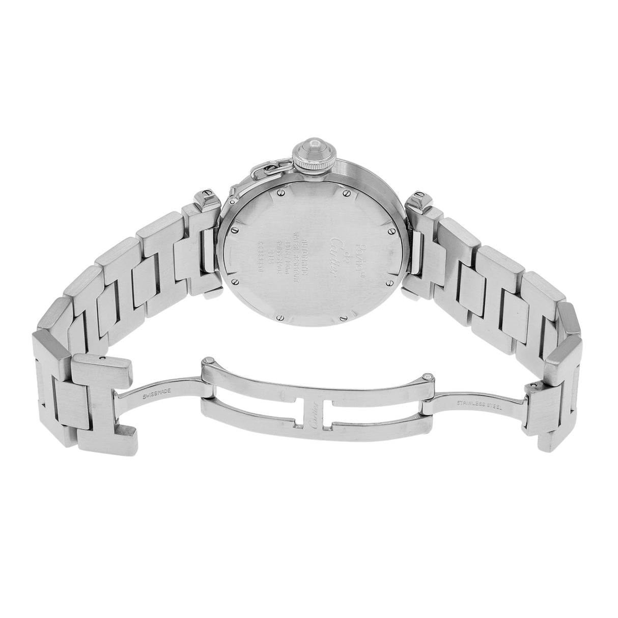 Cartier Stainless Steel Pasha C Automatic W31024M7 Watches Cartier