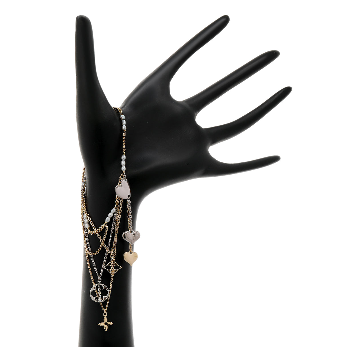 Louis Vuitton 18K Pearl Charm Bracelet Designer Jewellery Louis Vuitton