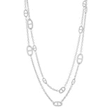 Hermes Sterling Silver Farandole Necklace 120 Designer Jewellery Hermes