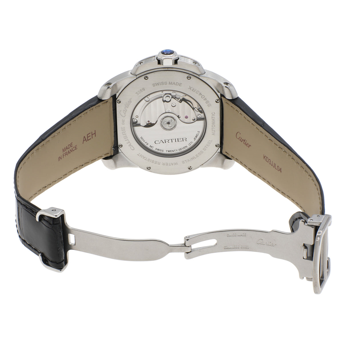 Cartier Stainless Steel Calibre de Cartier W7100041