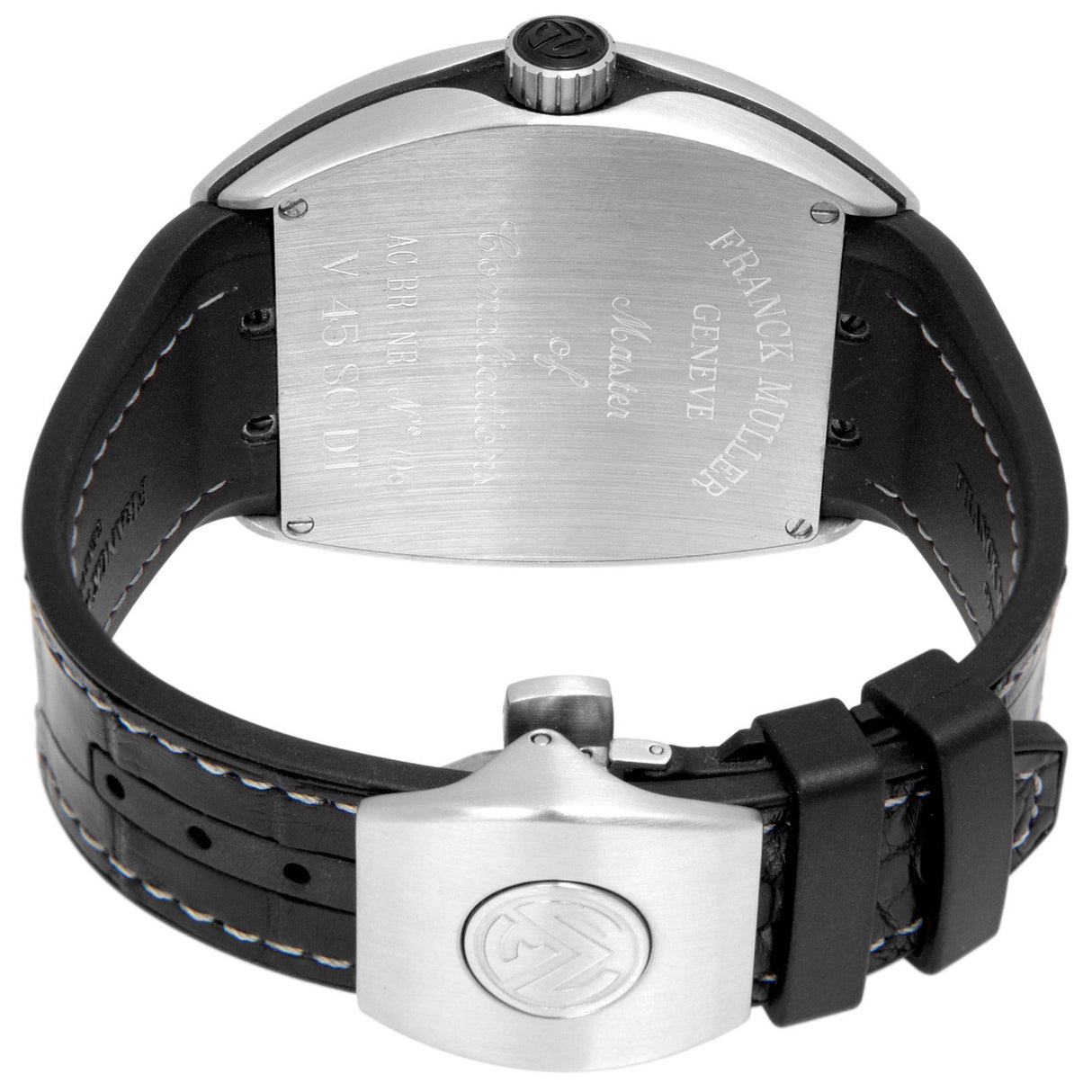 Franck Muller Stainless Steel Vanguard V 45 SC DT AC BR NR Franck Muller