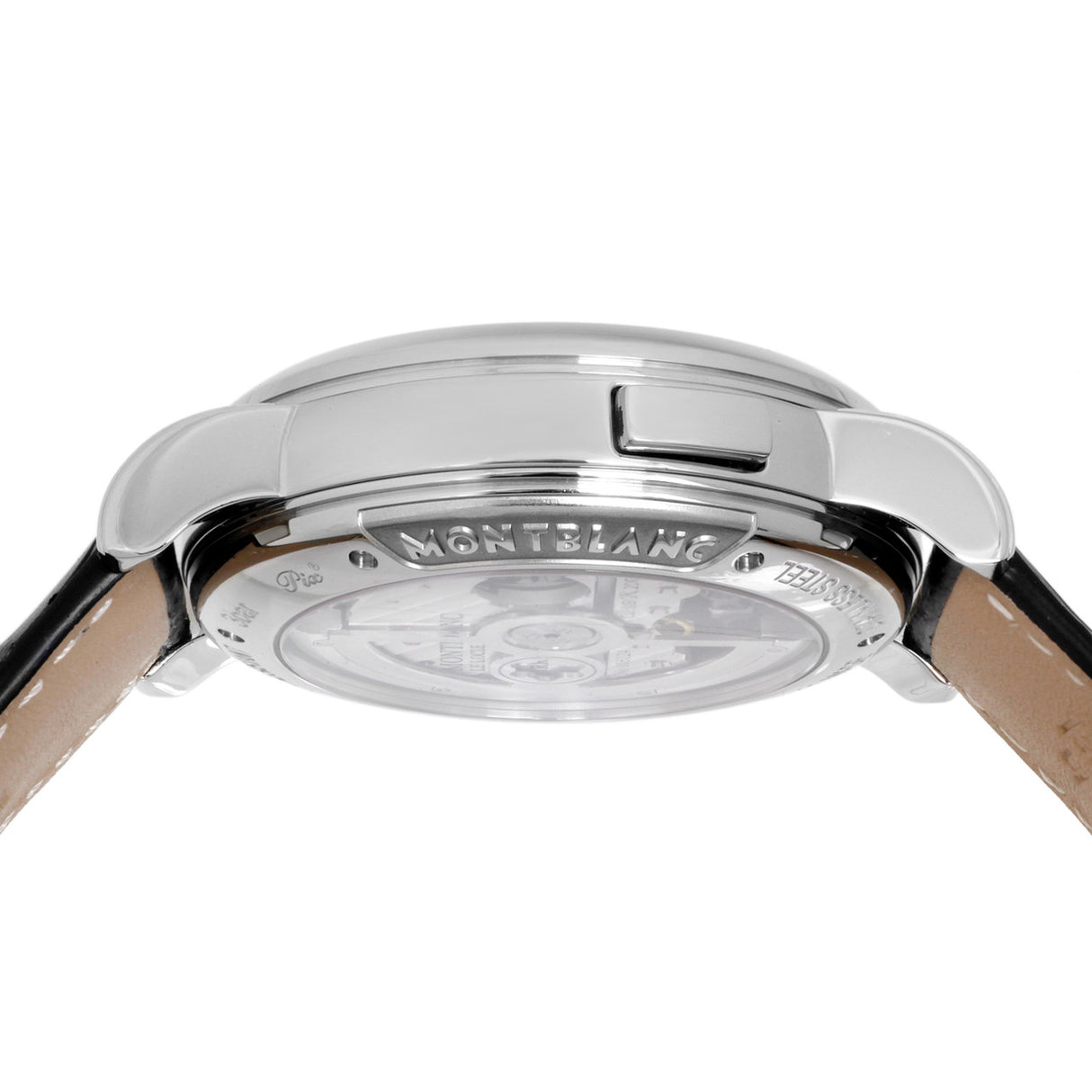 Montblanc Stainless Steel Nicolas Rieussec Chronograph 106595 Watches Montblanc