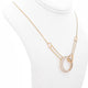 18K Rose Gold 0.91 Carat Diamond Circles Pendant Fine Jewellery Modaselle