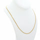 10K Yellow Gold Italian Curb Chain Fine Jewellery Modaselle