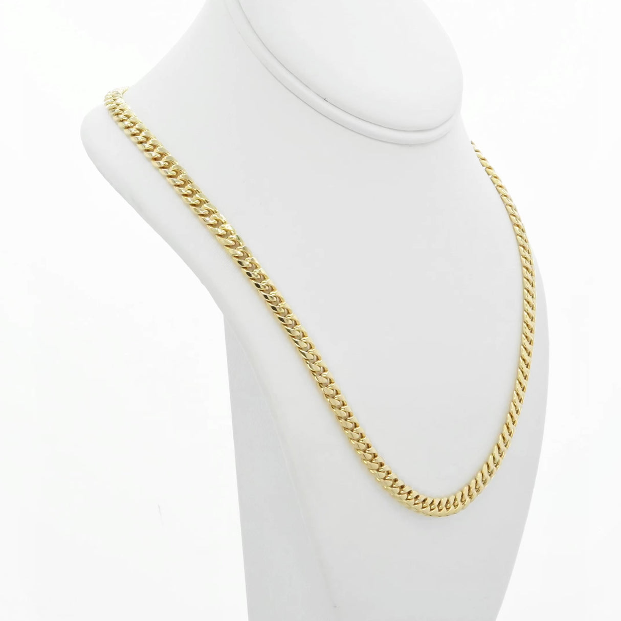 10K Yellow Gold Curb Link Chain Fine Jewellery Modaselle