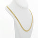 10K Yellow Gold Curb Link Chain Fine Jewellery Modaselle