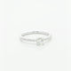 18K White Gold 0.61 Carat Diamond Ring Fine Jewellery Modaselle